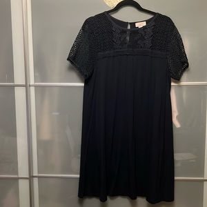 Loft outlet size large short sleeve mini dress